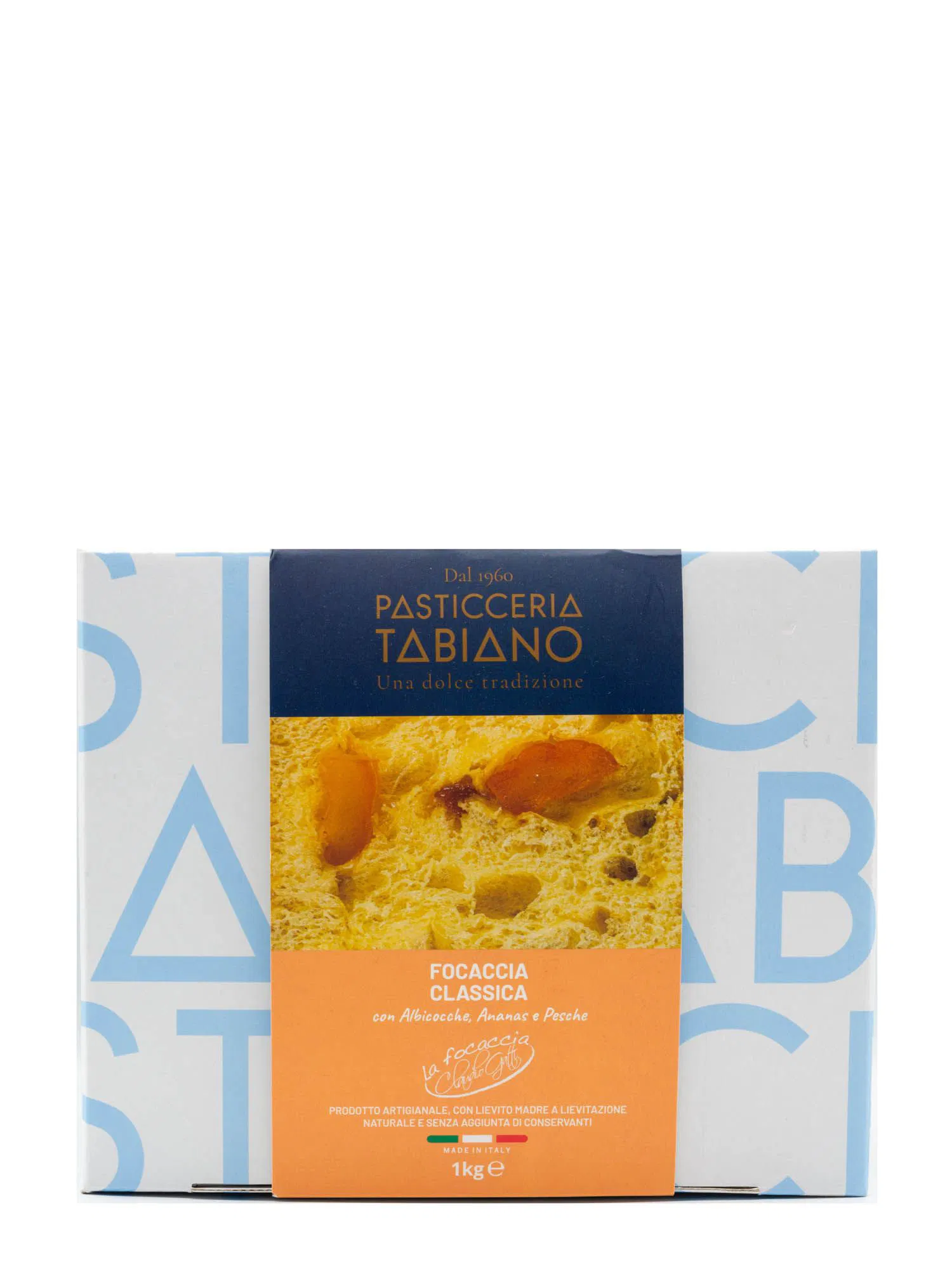 Focaccia Classica Tabiano con Pesche, Albicocche e Ananas ( Senza peperoncino) - immagine 2